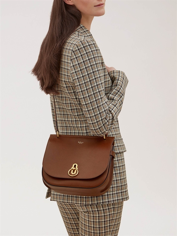 Mulberry Soft Amberley Satchel Oak Legacy NVT